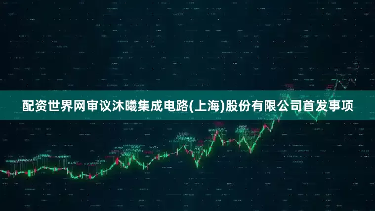 配资世界网审议沐曦集成电路(上海)股份有限公司首发事项